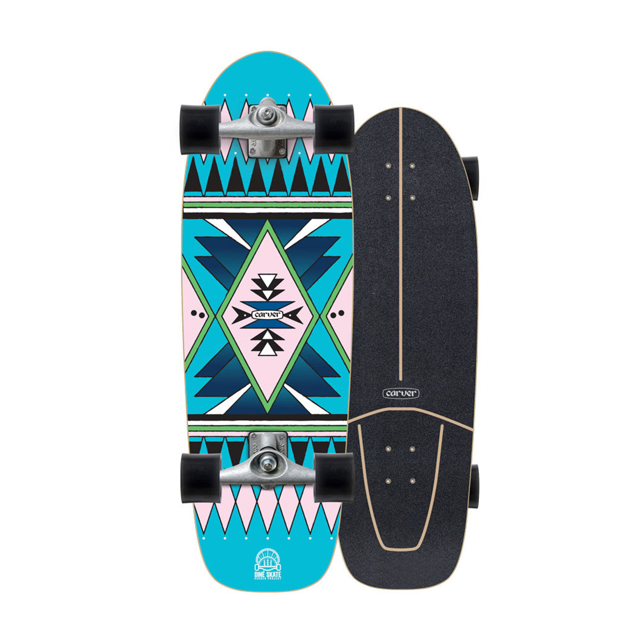 Carver Dine' Skate Garden Surfskate Complete CX - 31.25″ - Bow Shock Marketplace