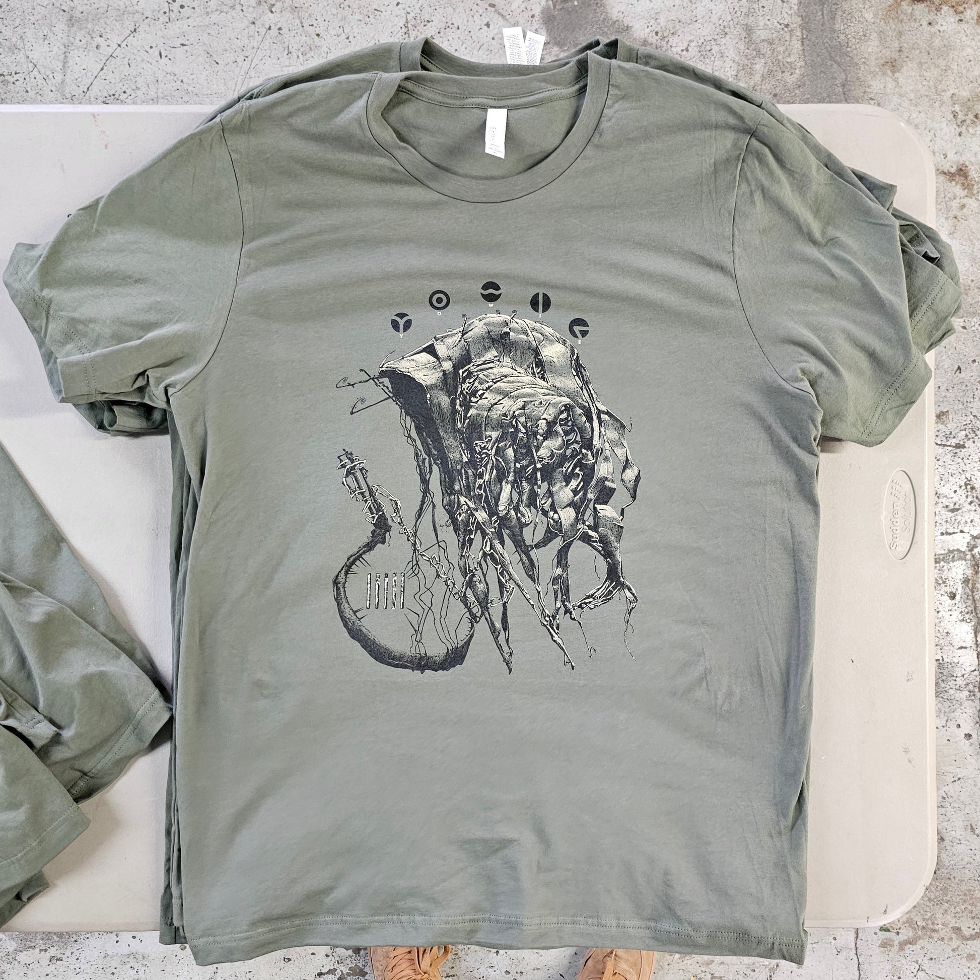 YOWIE “SYNCHROMYSTICISM LUMBERS" T-SHIRT - Bow Shock Marketplace