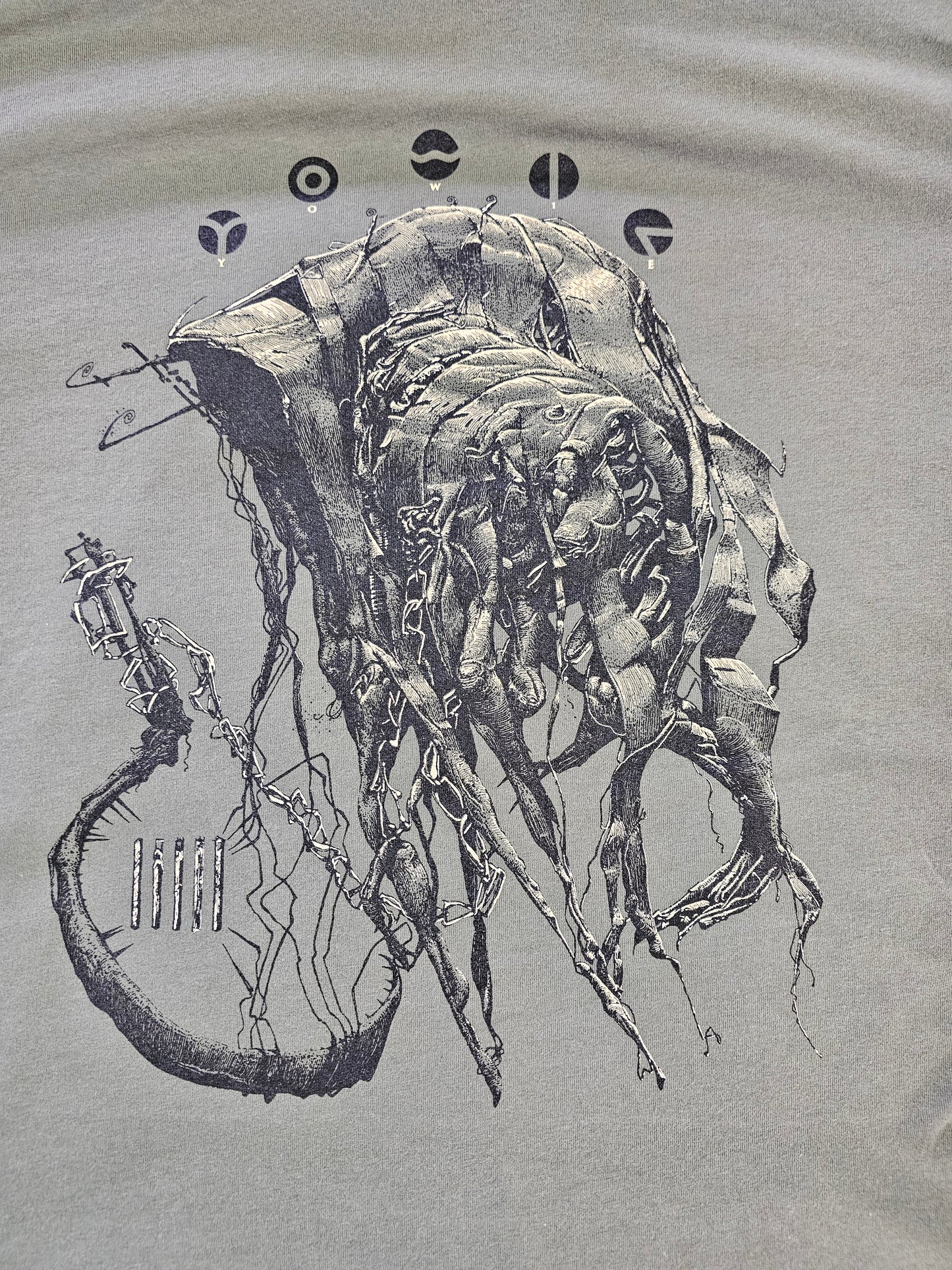YOWIE “SYNCHROMYSTICISM LUMBERS" T-SHIRT - Bow Shock Marketplace