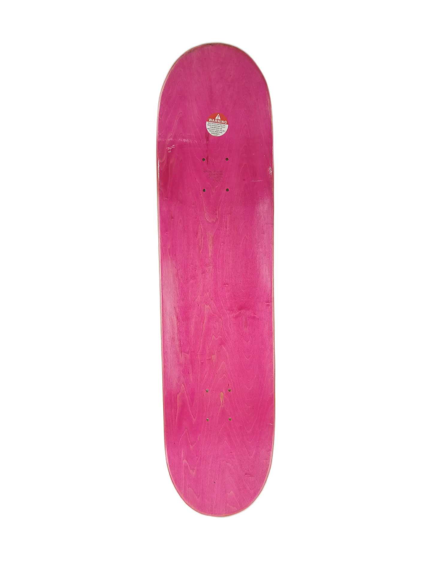Birdhouse Robot Turtle Team Deck Pink Woodgrain Black Multi Size 8.375" Vintage NOS Deck