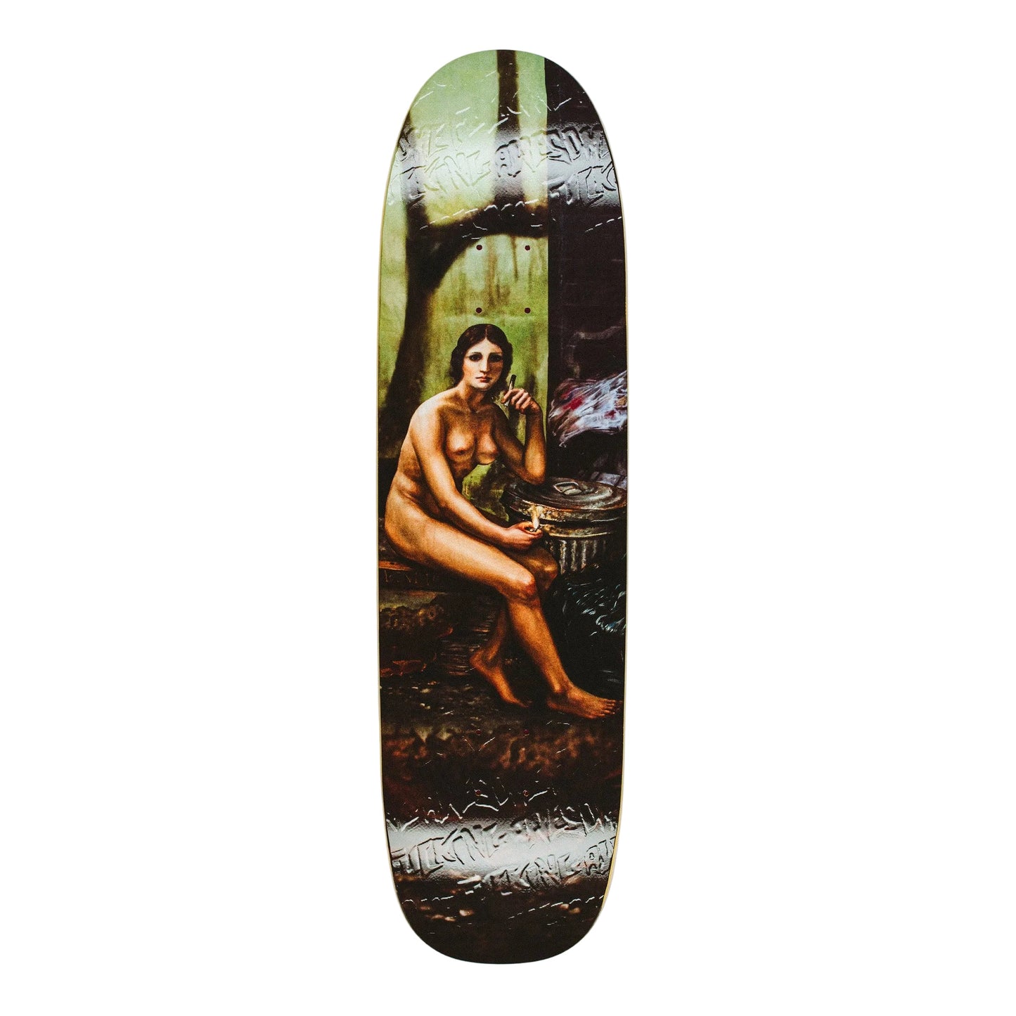 Fucking Awesome Jason Dill Epithets Of Integrity 8.5" Slick Shaped Skateboard Deck