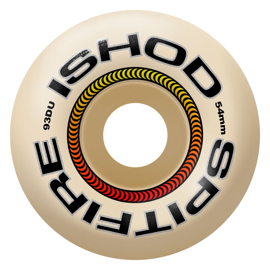 Spitfire F4 Ishod Lock In Classic 54mm 93A Skateboard Wheels