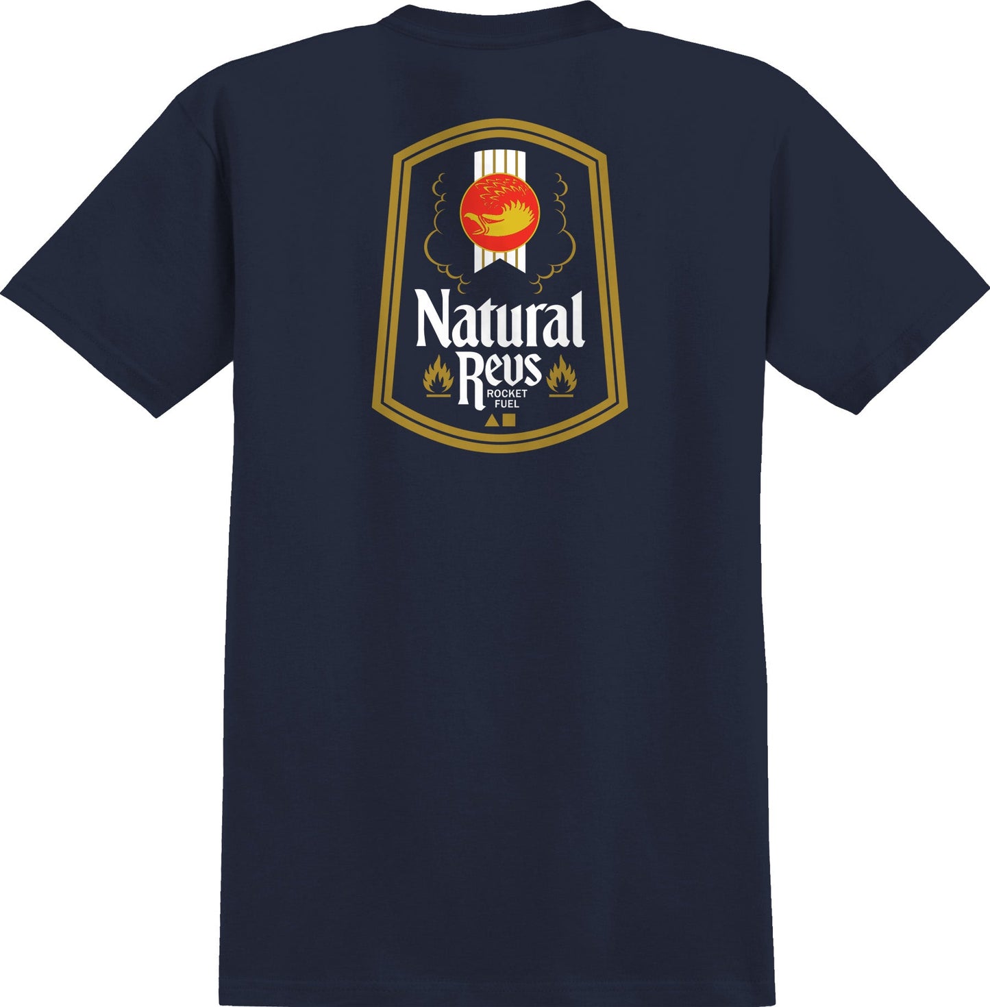 Antihero Natty Revs Pocket Navy S/s Shirt