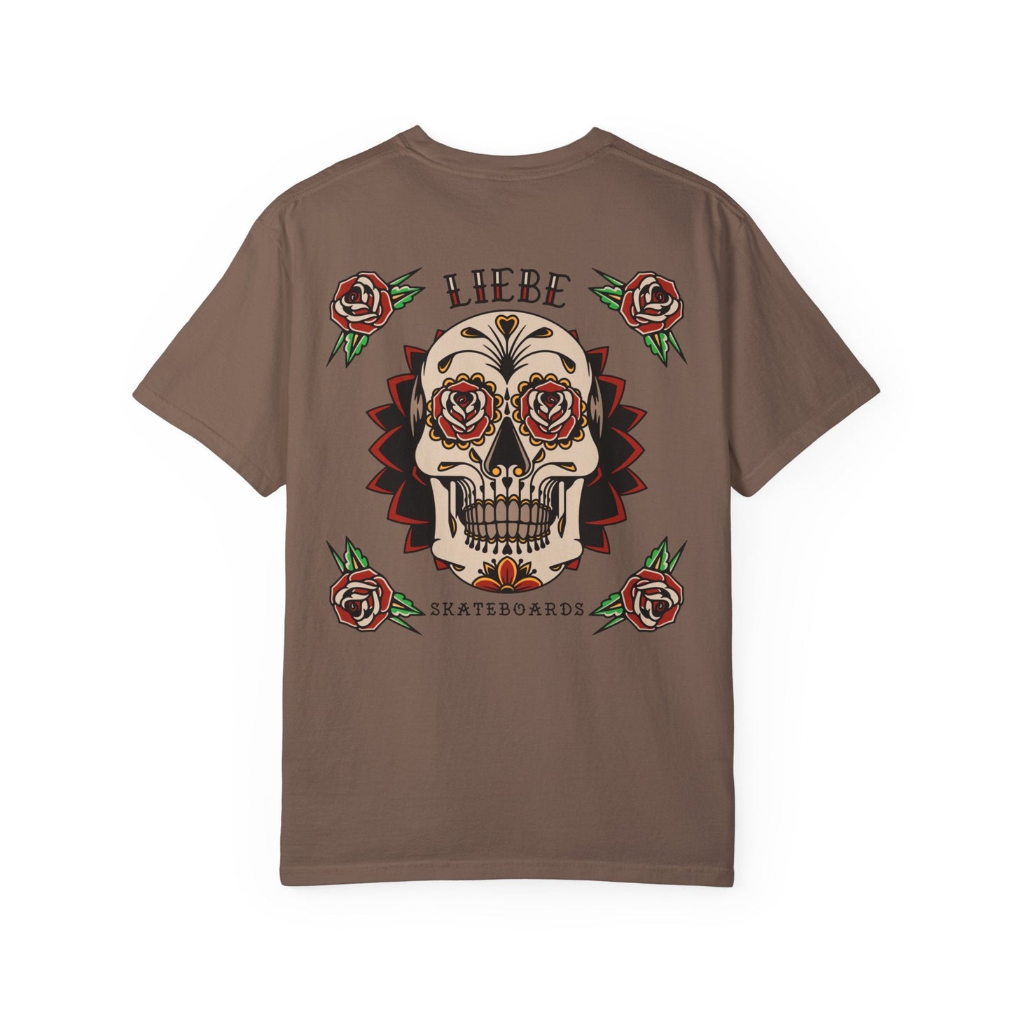 Liebe Calavera Rosa T-Shirt