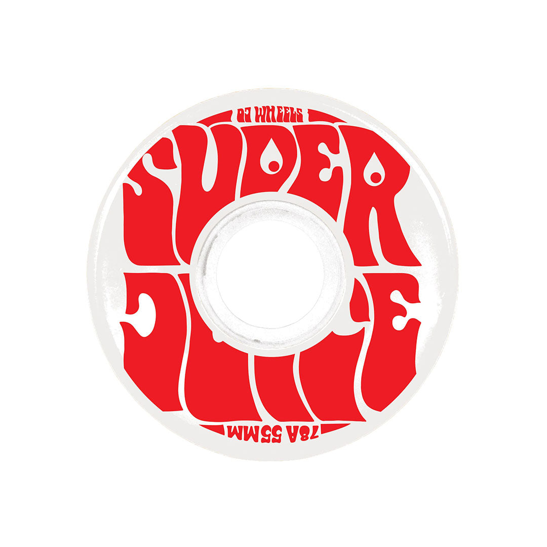 OJ Super Juice Mini White 55mm 78A Skateboard Wheels