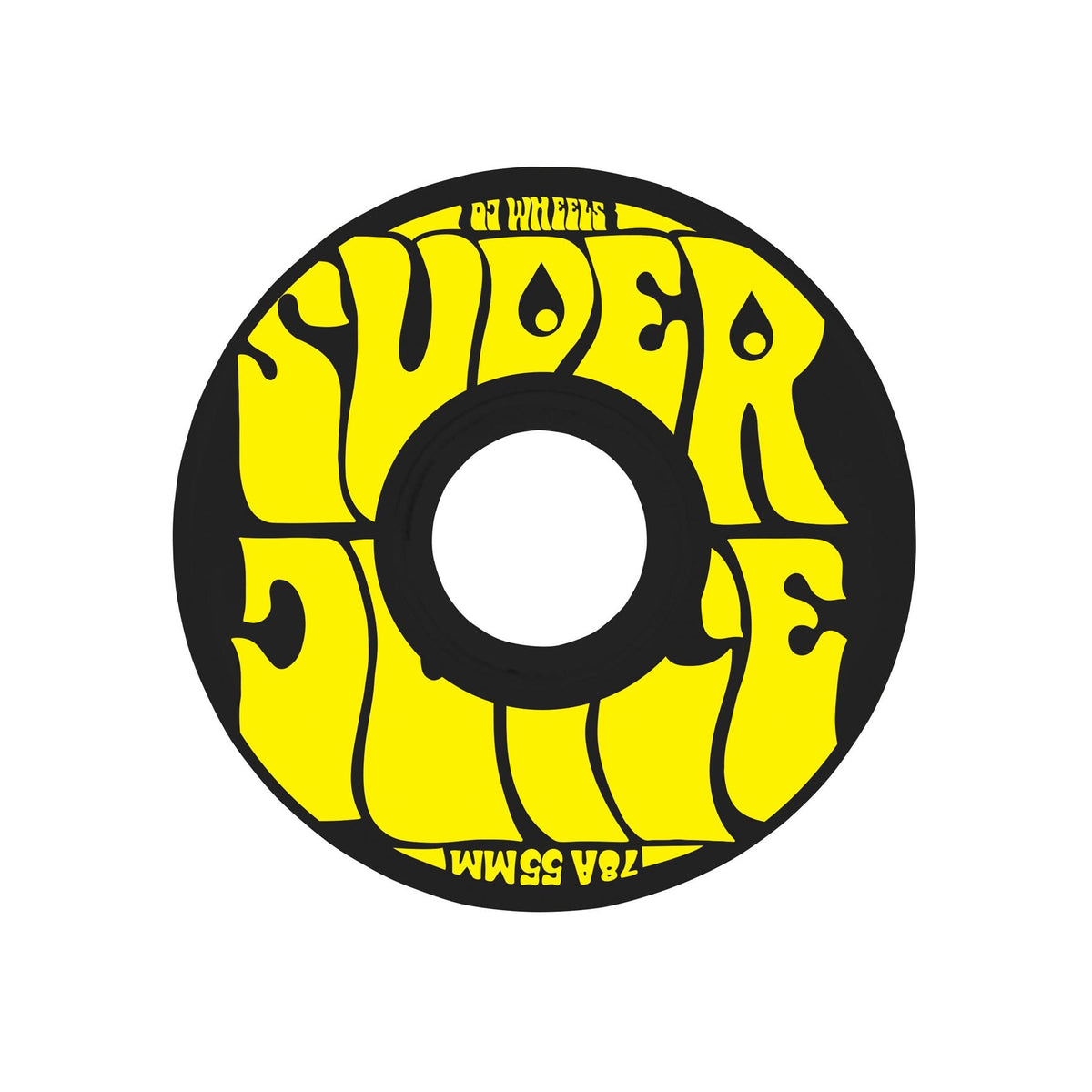 OJ Super Juice Mini Black 55mm 78A Skateboard Wheels