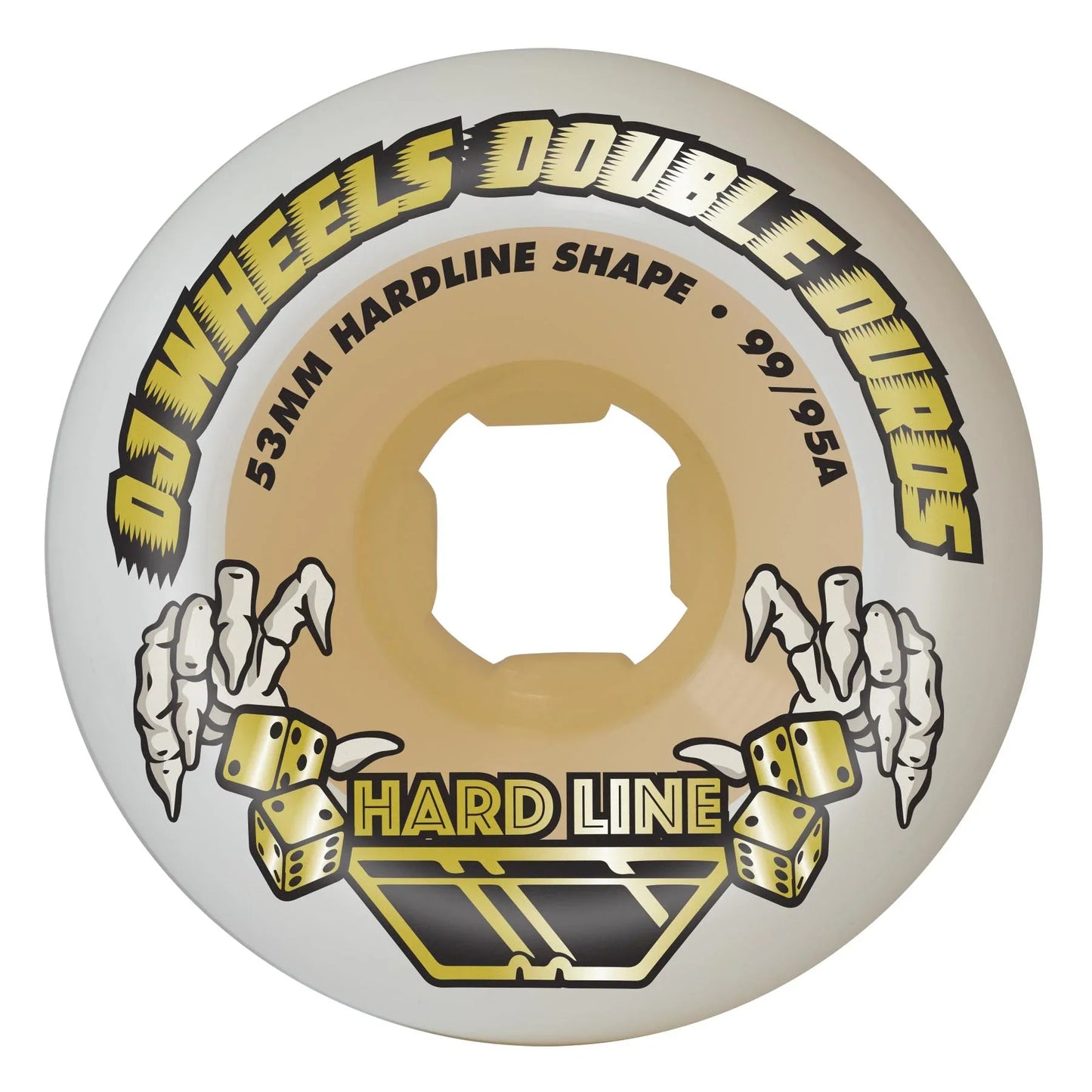 Oj Double Duro Hardline 53mm 95a/99a Skateboard Wheels