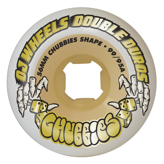 Oj Double Duro Chubbies 56mm 95a/99a Skateboard Wheels