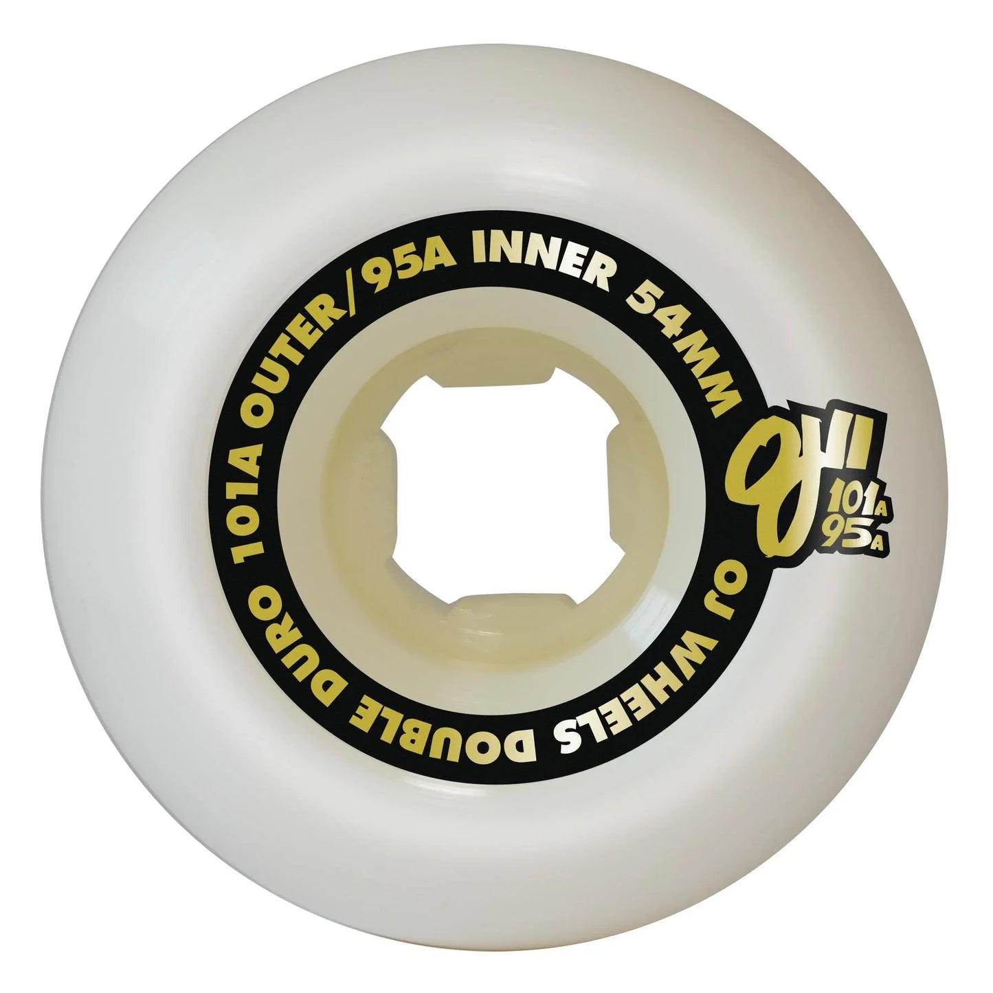 Oj Double Duro Chubbies 54mm 95a/101a Skateboard Wheels