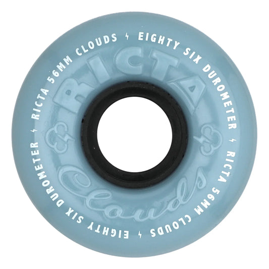 Ricta Clouds Wheels 56mm 86a - Sky Blue (Set) - Bow Shock Marketplace