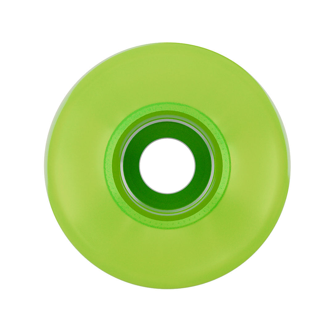 OJ Super Juice Transparent Bubble Gum Green 60mm 78A Skateboard Wheels