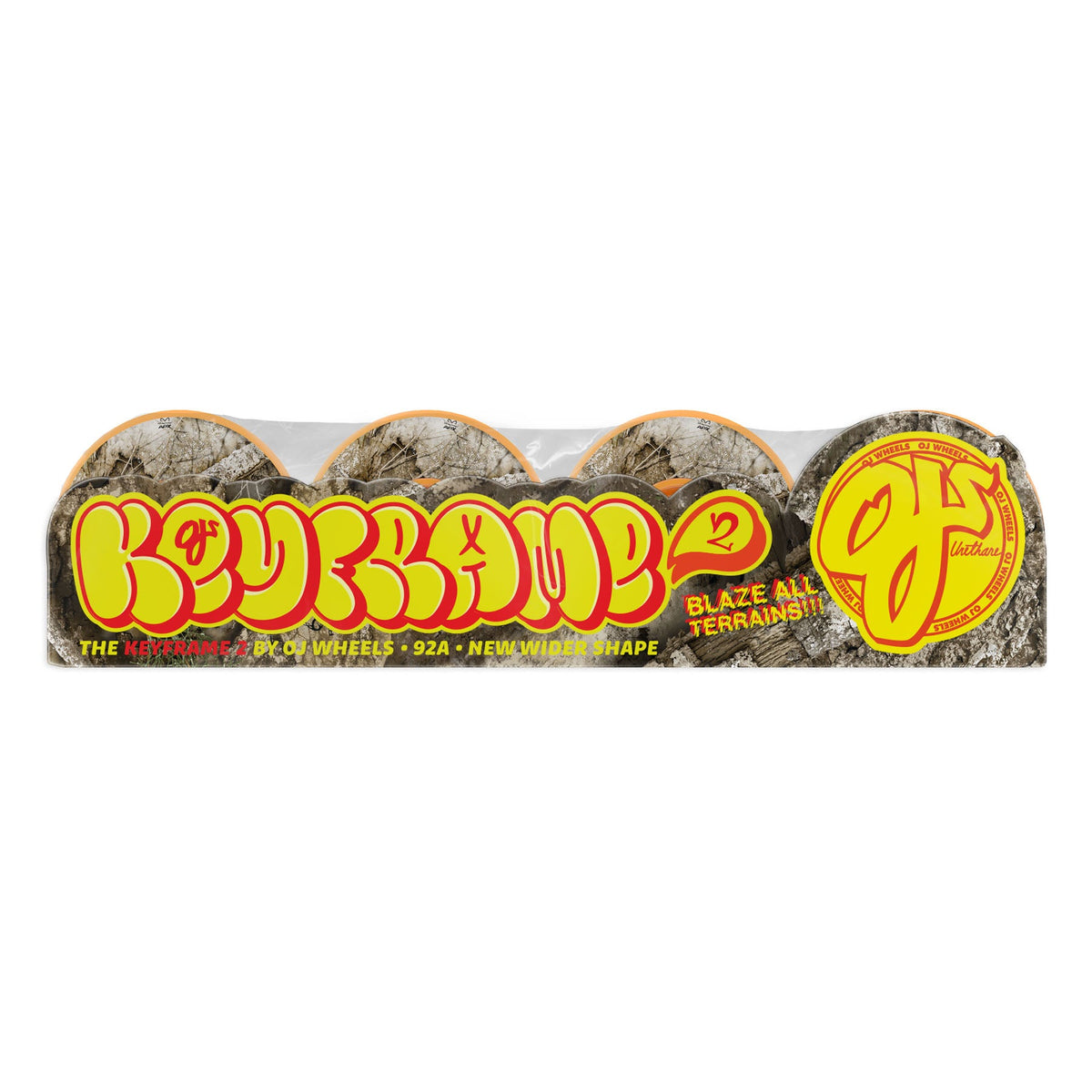 OJ x Realtree APX Keyframe 2 92A 56mm Skateboard Wheels