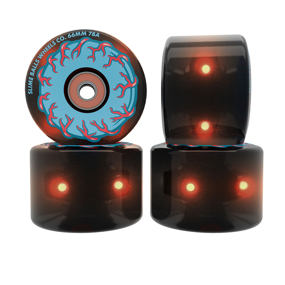 Slime Balls Prayer Candle Light Ups OG 66mm 78A Skateboard Wheels