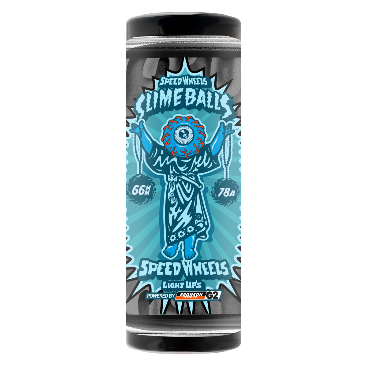 Slime Balls Prayer Candle Light Ups OG 66mm 78A Skateboard Wheels