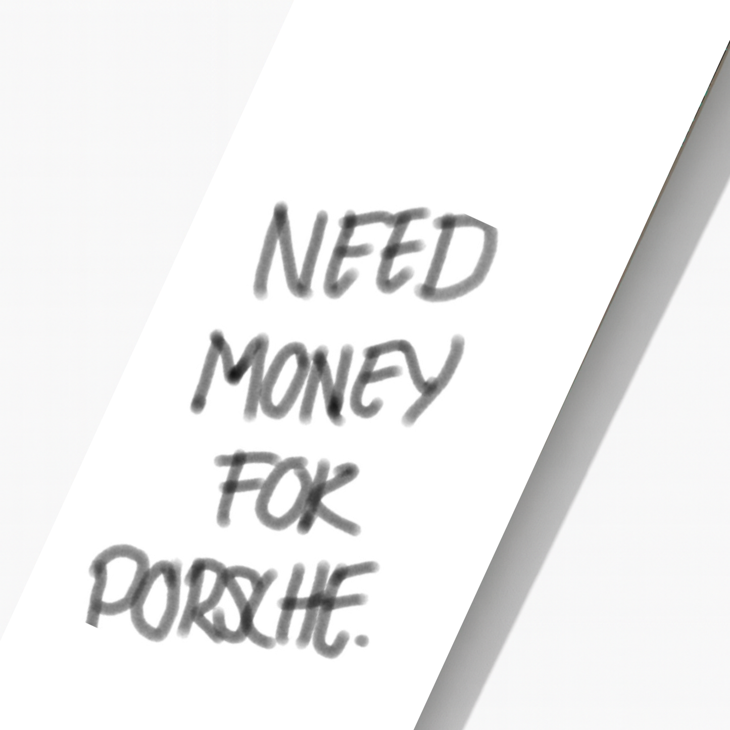 Need Money For Porsche - 1 Deck