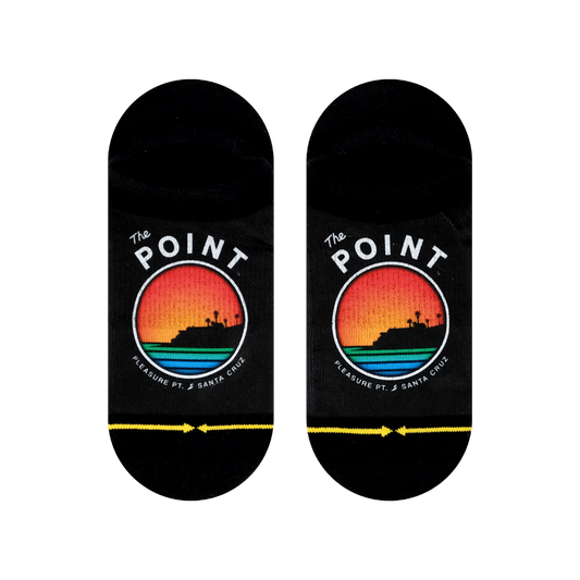 Slidertown The Point No Show Socks