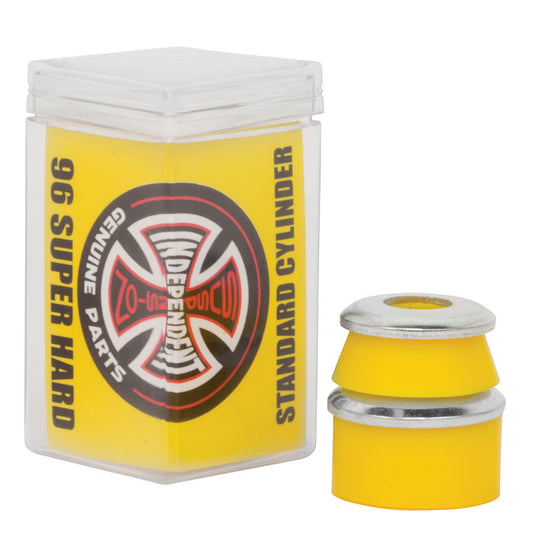 Independent Genuine Parts Standard Cylinder 96a Cushions Super Hard Yellow Skateboard Truck Bushings - Bow Shock Marketplace