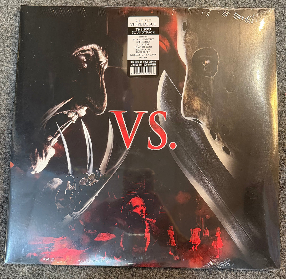 Freddy Vs Jason - O.S.T. [Red Smoke] 2x Vinyl LP Record
