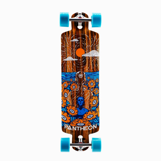 Pantheon Trip Fields Longboard Complete - 33.25"