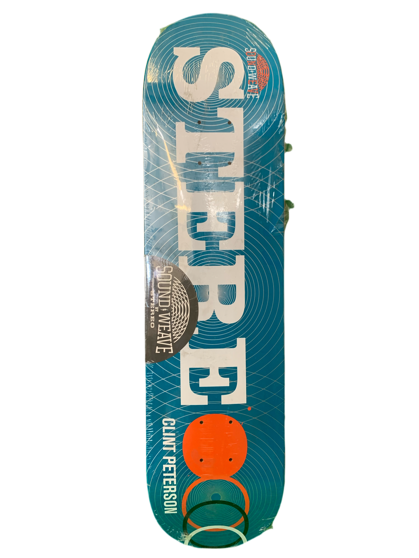 Stereo Clint Peterson Sound Weave Series 7.75" Classic Skateboard Deck