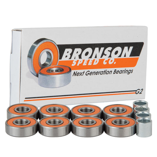 Bronson G2 Bearings Single Set Pack with Spacers+Washers - Bow Shock Marketplace
