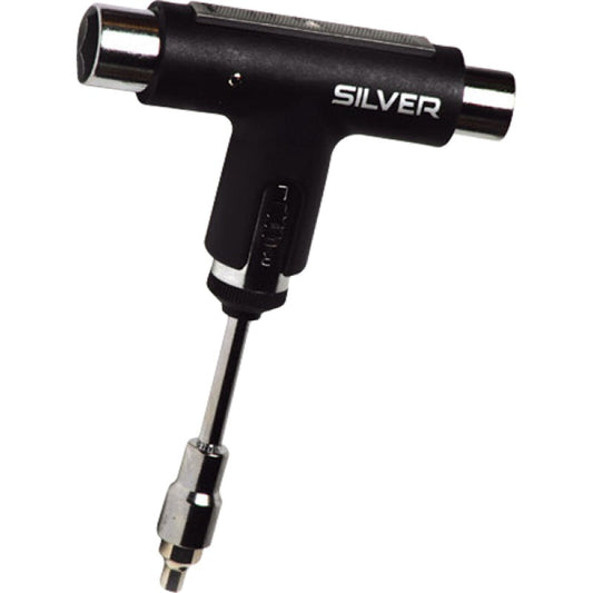 Silver Multi-Purpose Skate Tool - Black - Bow Shock Marketplace