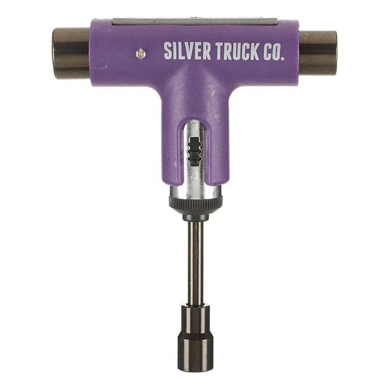 Silver Multi-Purpose Skate Tool - Purple/Grey - Bow Shock Marketplace