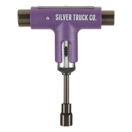 Silver Multi-Purpose Skate Tool - Purple/Grey - Bow Shock Marketplace