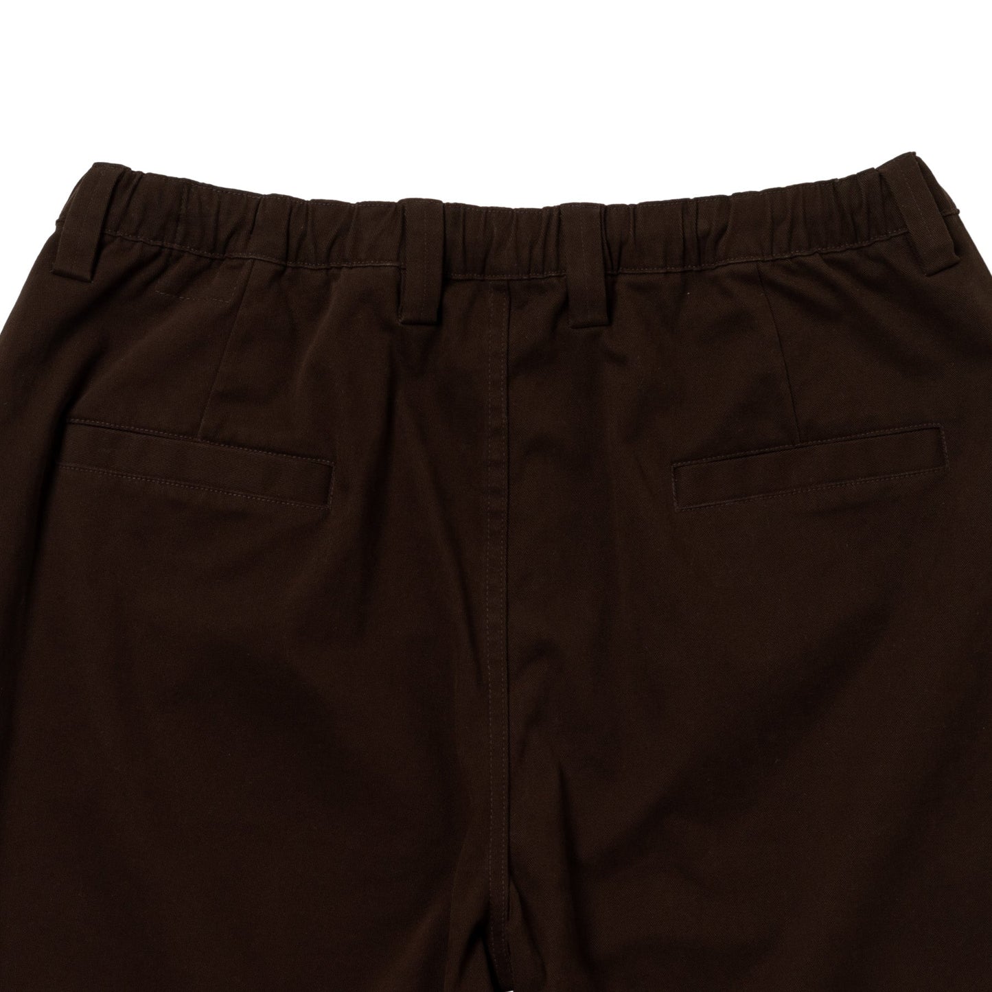 Krooked Eyes Twill Short Brown Shorts