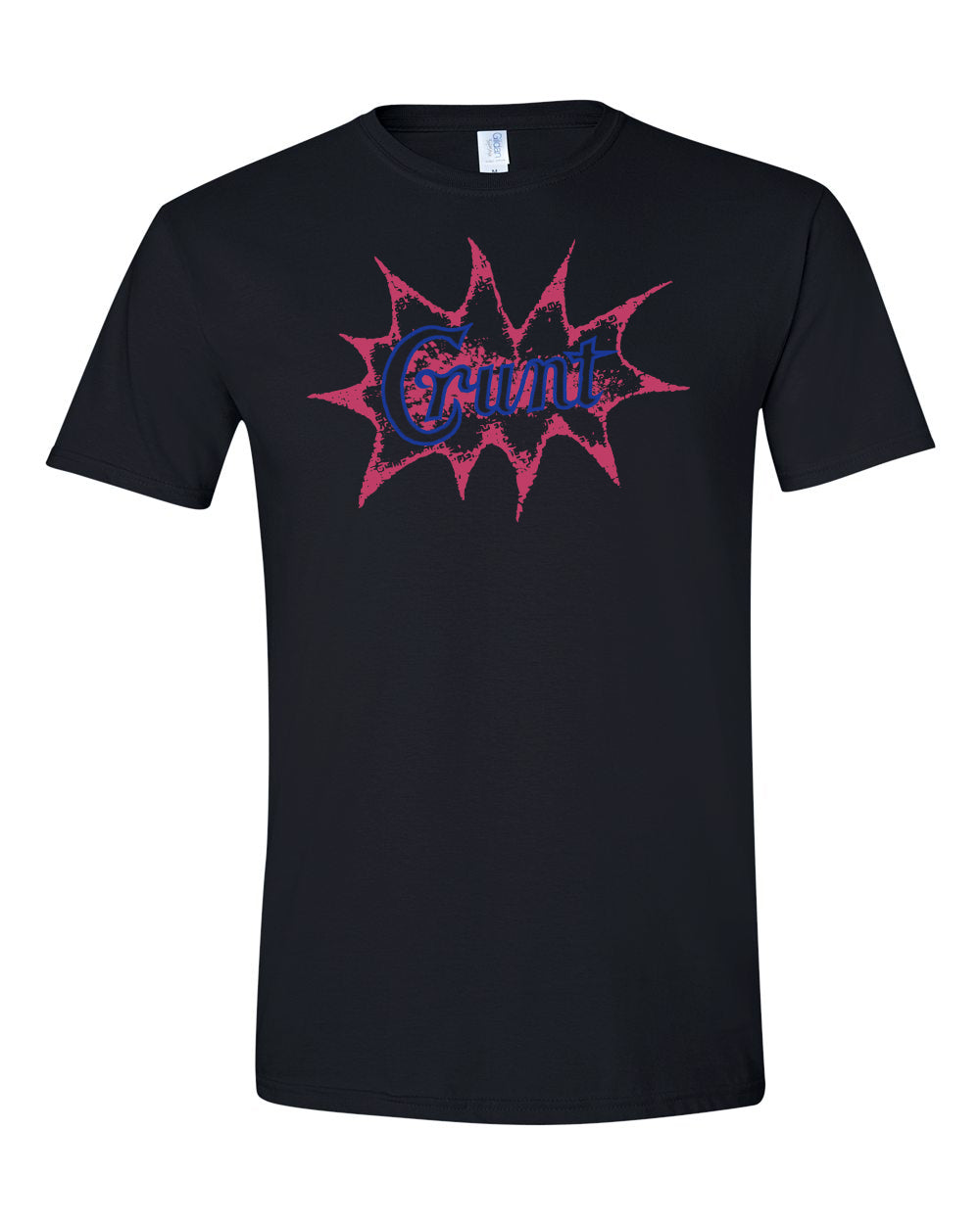 CRUNT "Explosive" T-Shirt with Trance Syndicate back logo - Bow Shock Marketplace