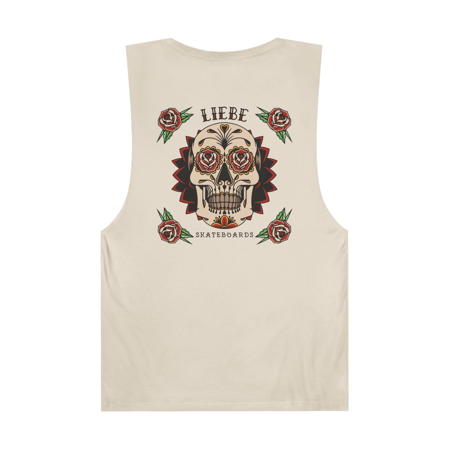 Liebe Calavera Rosa Tank