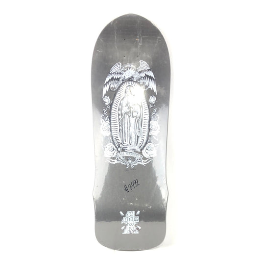 Dogtown Jesse Martinez Lady Guadalupe Black/White/Gun Metal Grey Size 10.0" Vintage NOS Reissue Deck