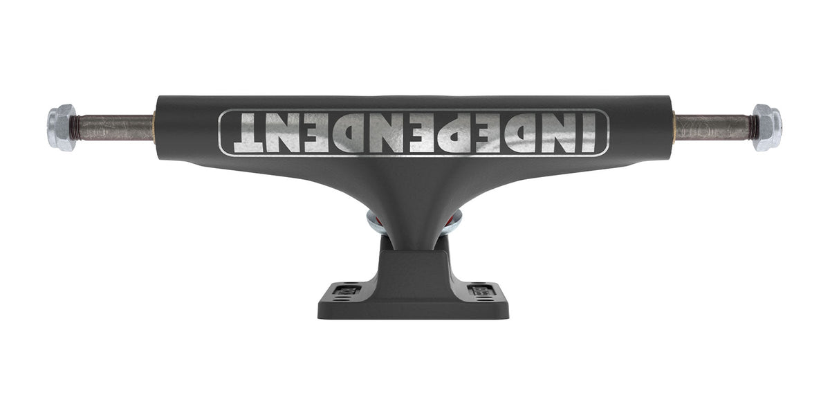 Independent Stage 4 Hollow Full Bar Black Standard Skateboard Trucks (Set of 2)