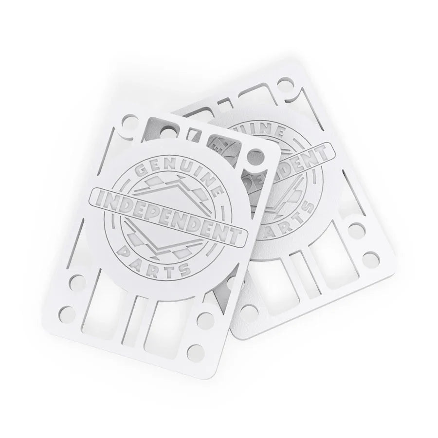 Independent Genuine Parts Riser Pads 1/8" - White (Set of 2) - Bow Shock Marketplace