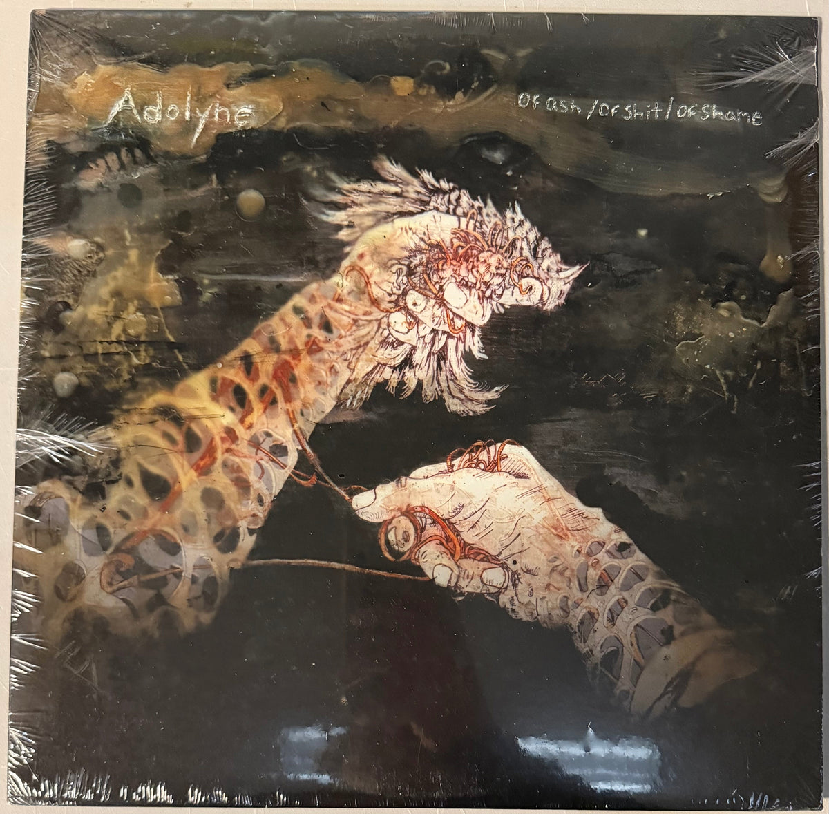 Adolyne – Of Ash / Of Sh*t / Of Shame Amber Color Vinyl LP Record