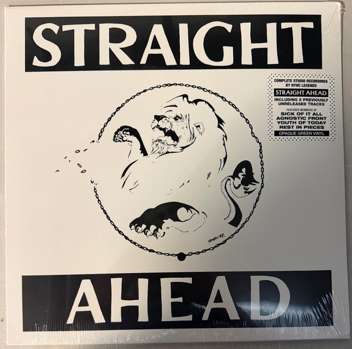 Straight Ahead - Straight Ahead [Green] Vinyl LP Record