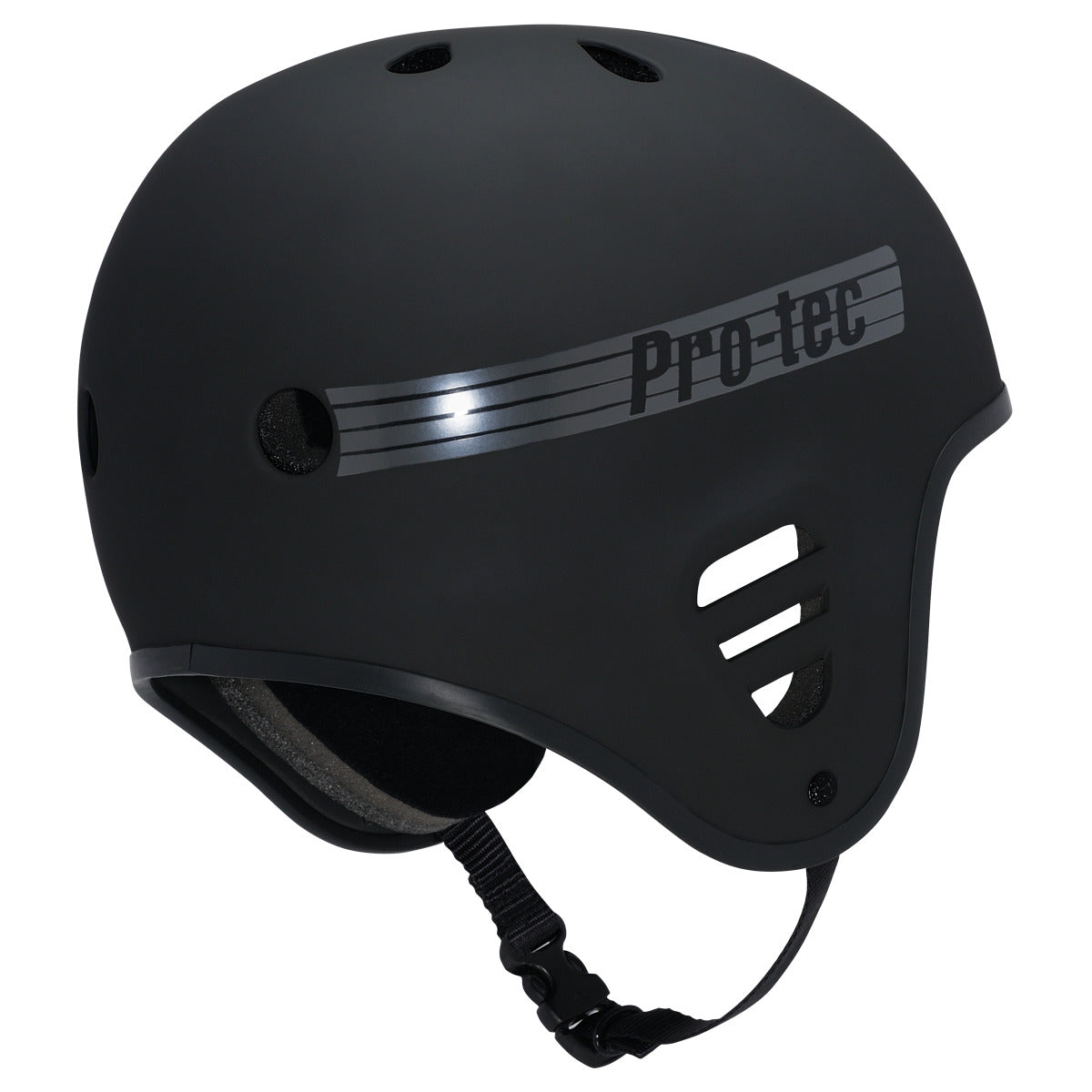 ProTec Classic Full Cut Helmet - Matte Black - Bow Shock Marketplace