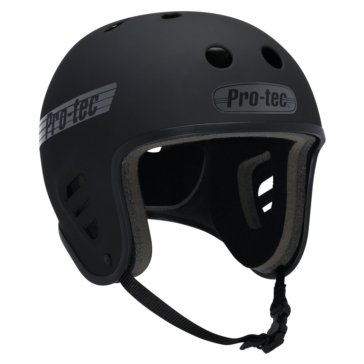 ProTec Classic Full Cut Helmet - Matte Black - Bow Shock Marketplace