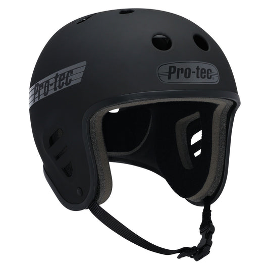 ProTec Classic Full Cut Helmet - Matte Black - Bow Shock Marketplace