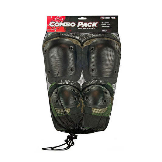 187 Combo Pack Knee/Elbow Pad Set - Camo - Bow Shock Marketplace