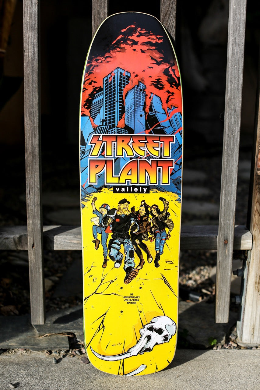 Street Plant 1st Anniversary "Destroyer" 8.75" Skateboard Deck - Bow Shock Marketplace