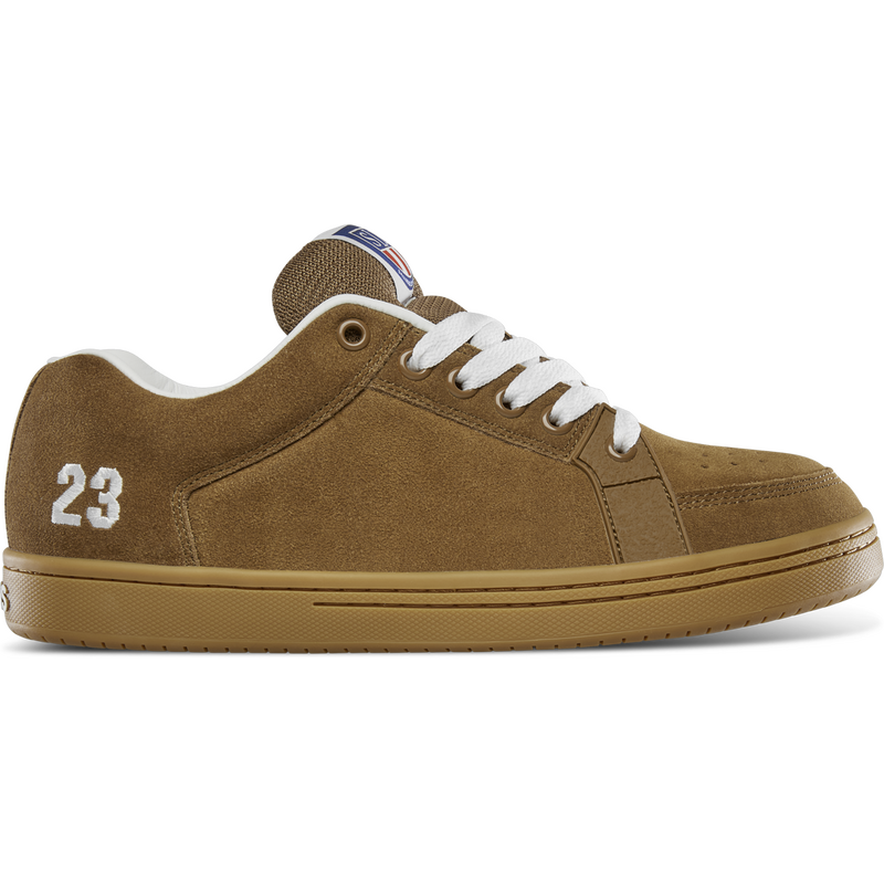 ETNIES SAL 23 TAN / GUM SKATEBOARD SHOES