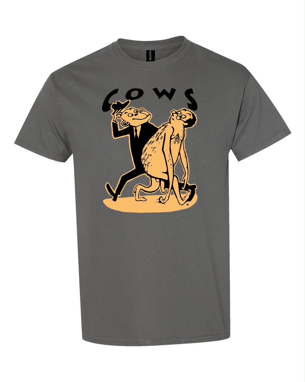 Cows "Darwin's Dilemma" T-Shirt w/ AmRep NOISE Back Logo