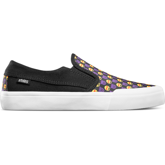 Etnies Langston Womens Black/Yellow/Black Slip Skate Shoes