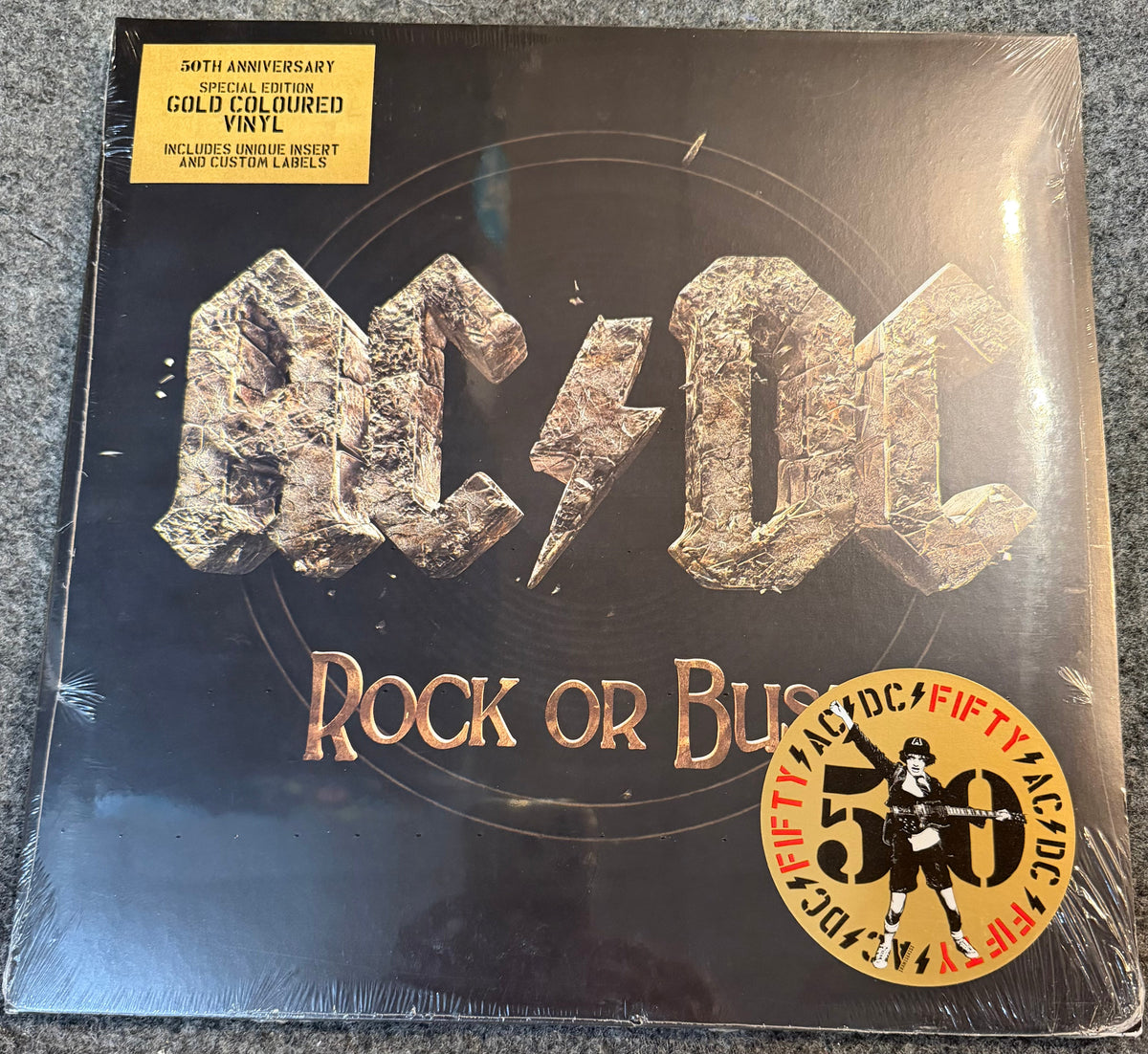 AC/DC - Rock Or Bust [50th Anniversary] Vinyl LP Record