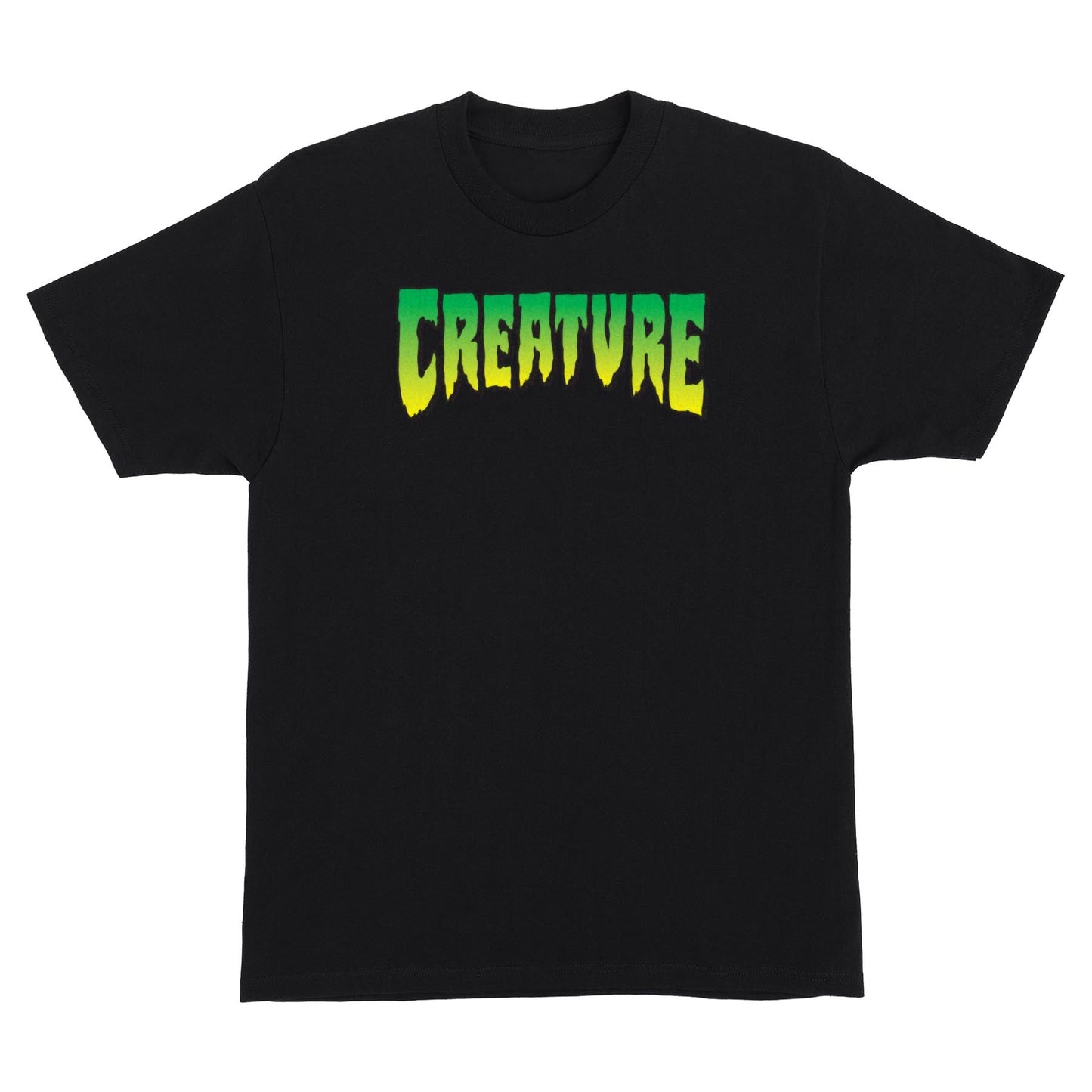 Creature Logo Black  S/s Shirt