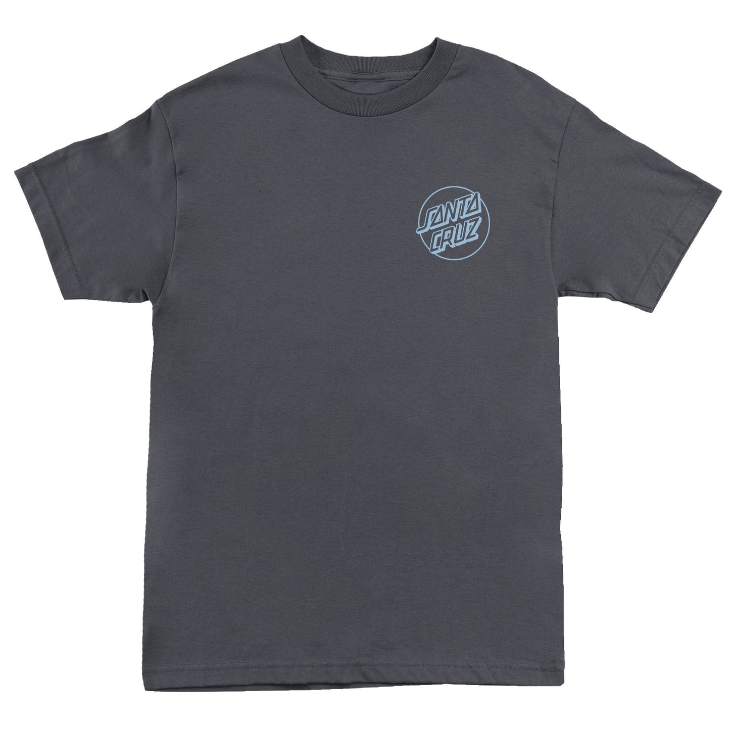 Santa Cruz Opus Dot Charcoal Sky Blue  S/s Shirt