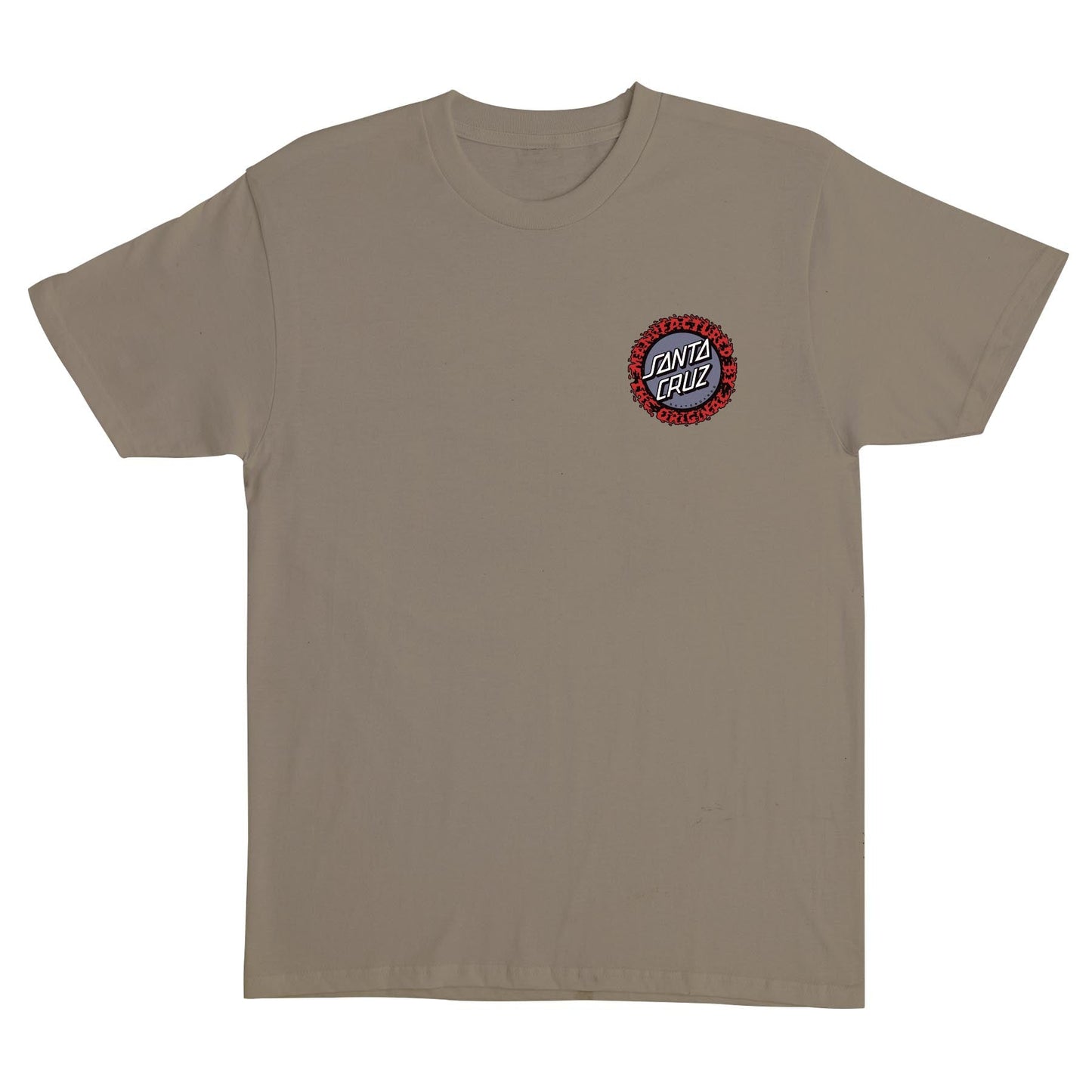 Santa Cruz Splatter MFG Dot Prairie Dust Heavyweight S/s Shirt