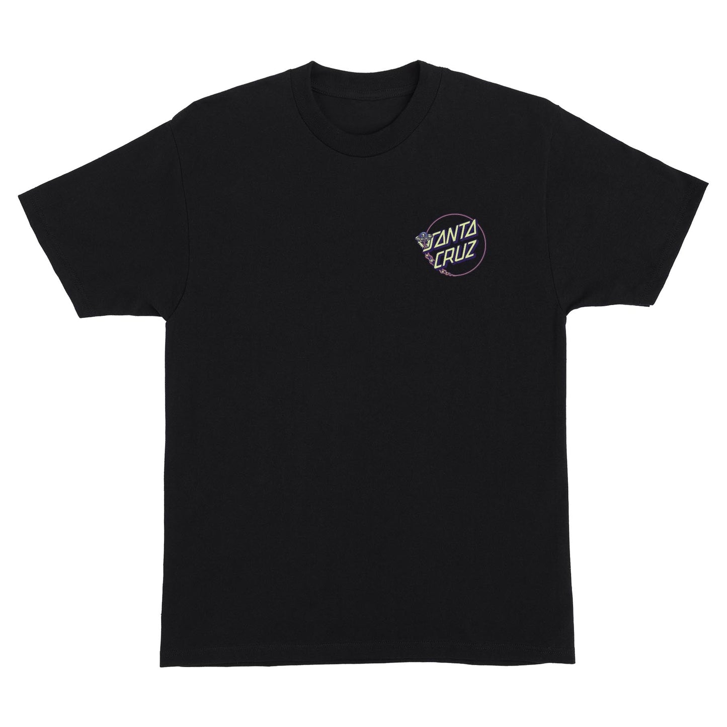 Santa Cruz Winkowski Dope Plant 2 Dot Black Heavyweight S/s Shirt