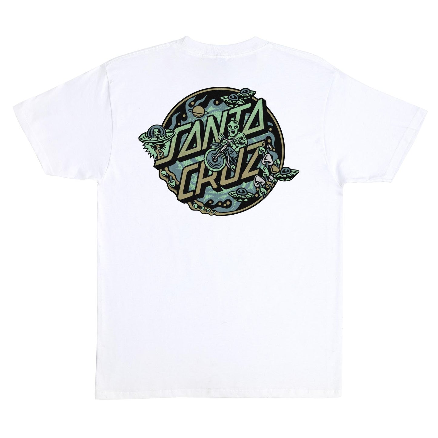 Santa Cruz Winkowski Dope Planet 2 Dot T-Shirt - Bow Shock Marketplace